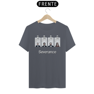 Nome do produtoCamiseta Ruptura (Severance) Feminina e Masculina - Crachás de Funcionários Lumon 