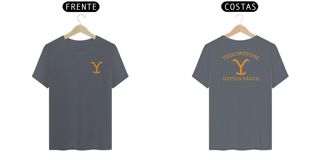 Nome do produtoCamiseta Yellowstone  Feminina e Masculina - Dutton Ranch 