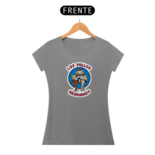 Nome do produtoCamiseta Los Pollos Hermanos Feminina - Breaking Bad