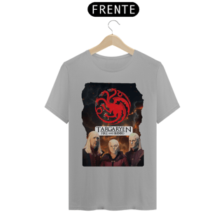 Nome do produtoCamiseta Casa Targaryen Fire and Blood - House of the Dragon