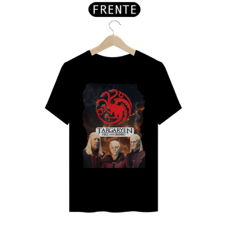 Nome do produtoCamiseta Casa Targaryen Fire and Blood - House of the Dragon