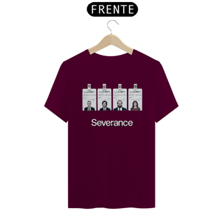 Nome do produtoCamiseta Ruptura (Severance) Feminina e Masculina - Crachás de Funcionários Lumon 