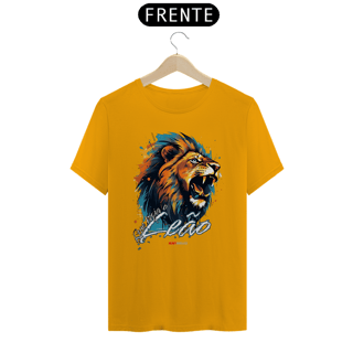 Nome do produto Série “Que Ruja o Leão” – A Força do Rei - Camiseta Unissex