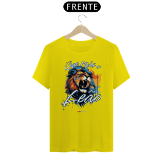 Nome do produto Série “Que Ruja o Leão” – A Voz da Vitória - Camiseta Unissex