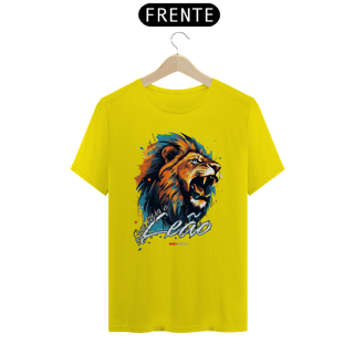 Nome do produto Série “Que Ruja o Leão” – A Força do Rei - Camiseta Unissex