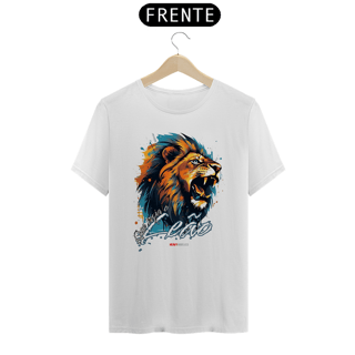 Nome do produto Série “Que Ruja o Leão” – A Força do Rei - Camiseta Unissex