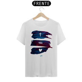 Nome do produto Cruz = Amor - Purifixe - Camiseta Unissex