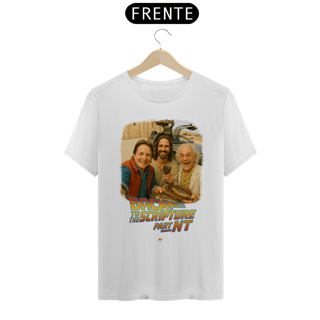 Nome do produto Back to the Scripture – Part NT  - Camiseta Unissex