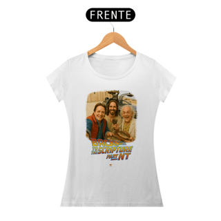 Nome do produto Back to the Scripture – Part NT  - Camiseta Feminina