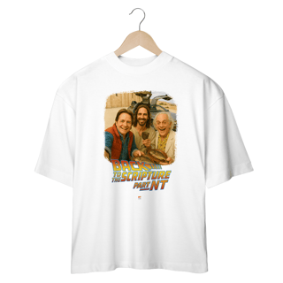 Nome do produto Back to the Scripture – Part NT  - Camiseta Oversized