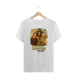 Nome do produto Back to the Scripture – Part NT  - Camiseta Plus Size