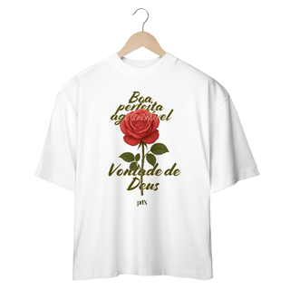 Nome do produto Boa, Perfeita e Agradável - Purifixe - Camiseta Oversized