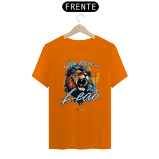 Nome do produto Série “Que Ruja o Leão” – A Voz da Vitória - Camiseta Unissex