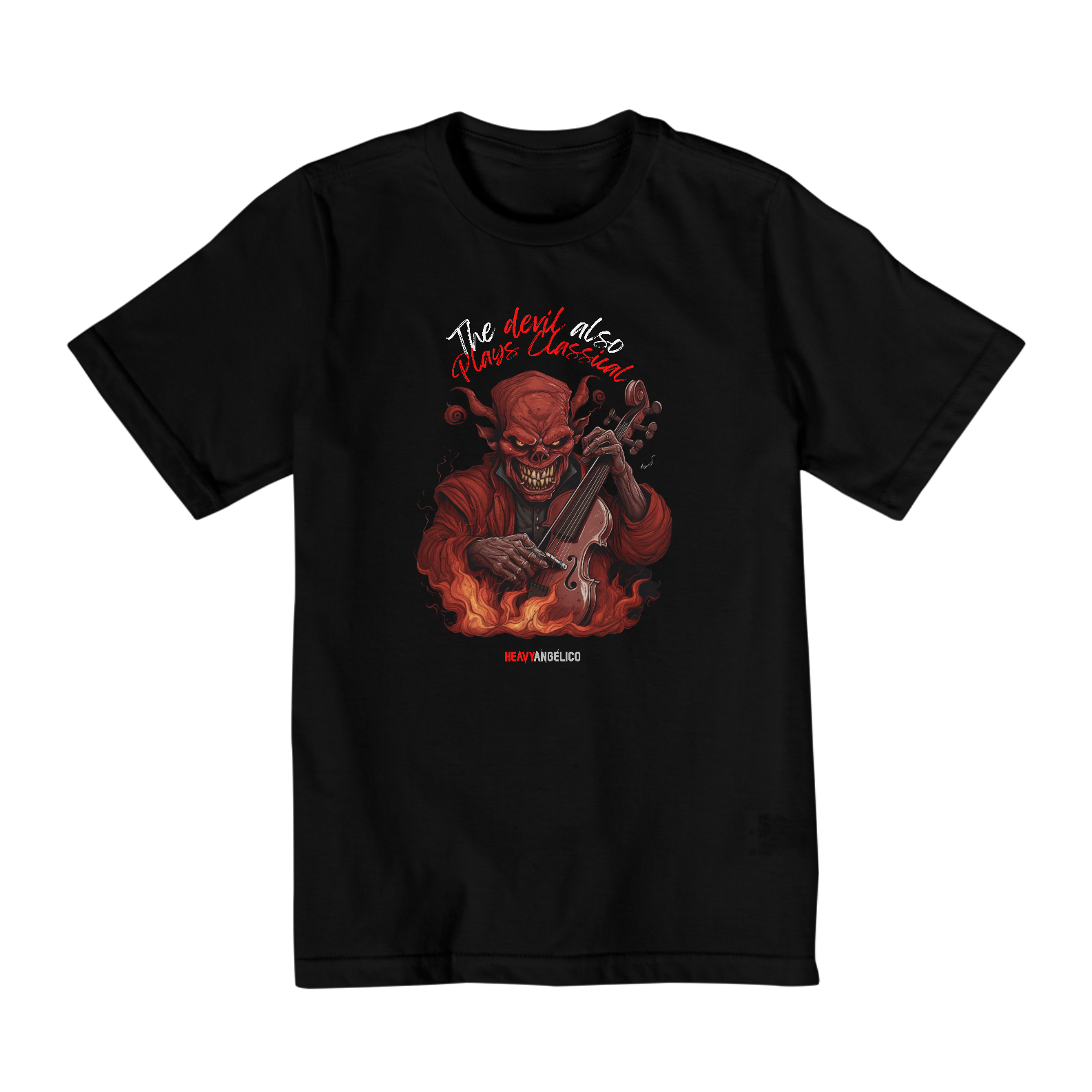 Camiseta The Devil Also Plays Classical - Infantil (10 a 14 anos) 