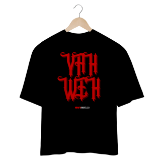 Nome do produto Yaweh no Peito - Camiseta Oversized