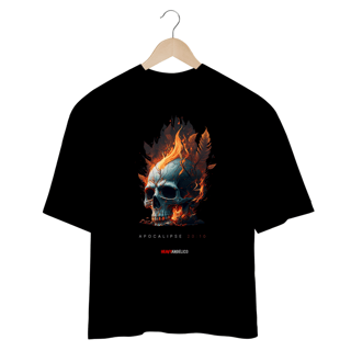 Nome do produto Apocalipse 20:10 - Camiseta Oversized