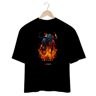 Nome do produto Lucas Bulls - Camiseta Oversized 