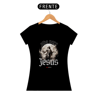 Nome do produto Olhe para Jesus - Camiseta Feminina