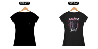 Nome do produto Leão de Judah - Camiseta Feminina