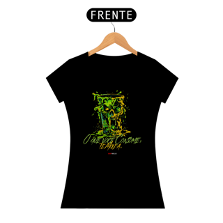 Nome do produto O Que Você Consome, Te Molda - Camiseta Feminina