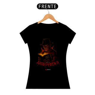 Nome do produto Hora de Arrepender – A Verdade que Queima - Camiseta Feminina