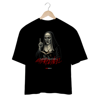 Nome do produto A Palavra Transforma o Improvável - Camiseta Oversized 
