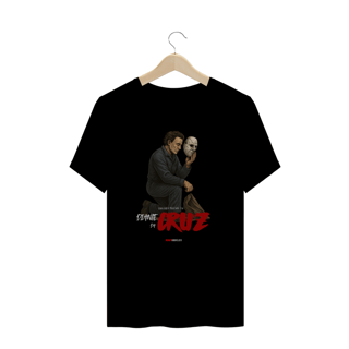 Nome do produto Diante da Cruz – Toda Máscara Cai - Camiseta Plus Size