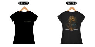Nome do produto Sky Wars – Cross Wing - Camiseta Feminina