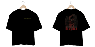 Nome do produto Sky Wars – Die Fighter - Camiseta Oversized - Frente e Costas