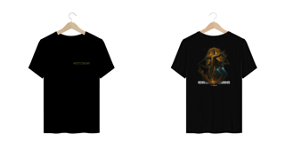 Nome do produto Sky Wars – Cross Wing - Camiseta Plus Size - Frente e Costas