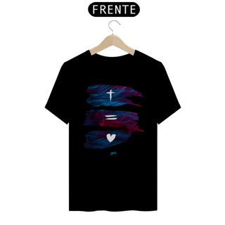 Nome do produto Cruz = Amor - Purifixe - Camiseta Unissex