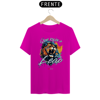 Nome do produto Série “Que Ruja o Leão” – A Voz da Vitória - Camiseta Unissex