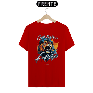 Nome do produto Série “Que Ruja o Leão” – A Voz da Vitória - Camiseta Unissex