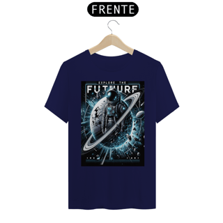 Nome do produto Camiseta Geek Astronauta Futurista Pop Art