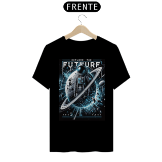 Nome do produto Camiseta Geek Astronauta Futurista Pop Art