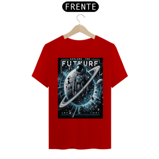Nome do produto Camiseta Geek Astronauta Futurista Pop Art