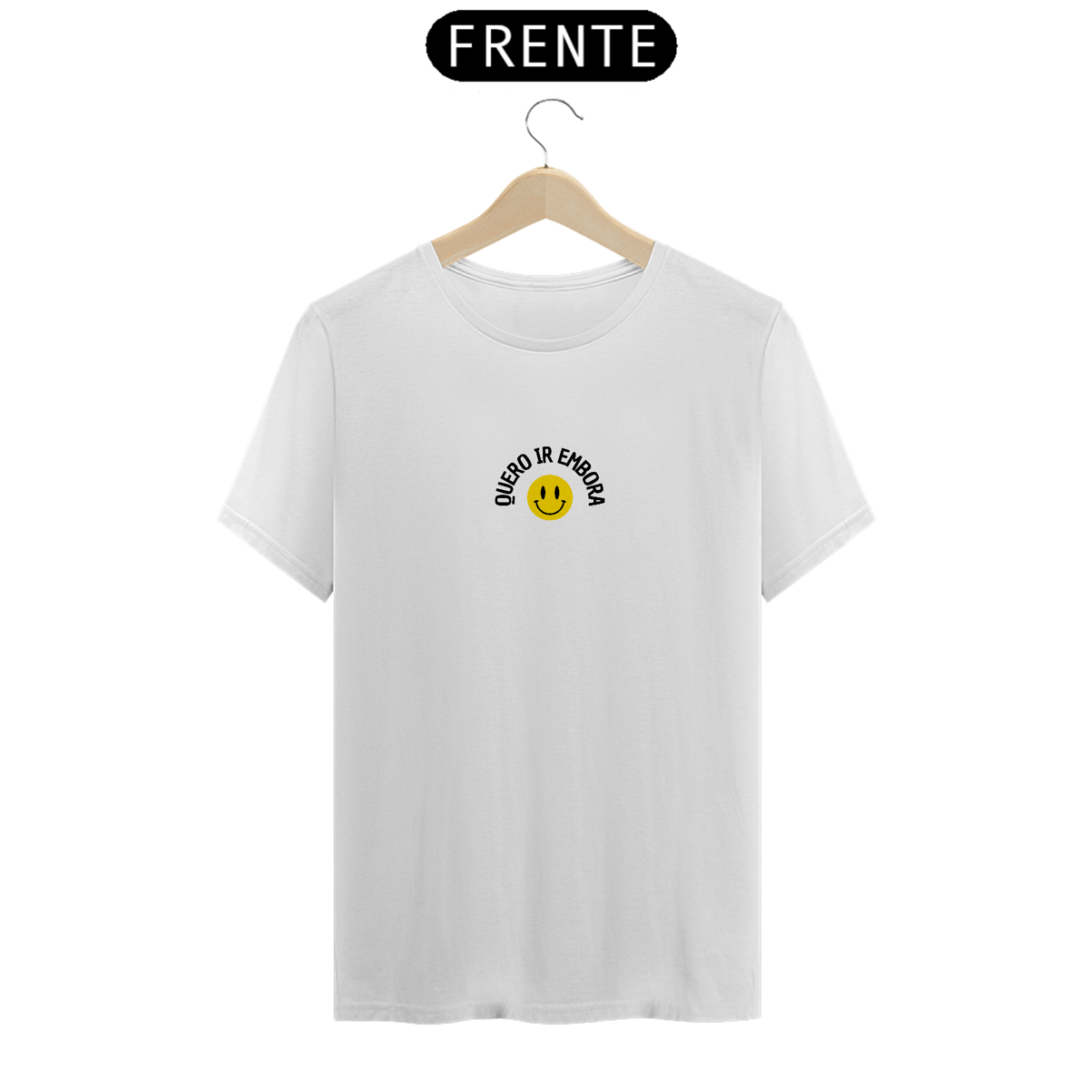 Nome do produto: Camiseta Quero ir embora