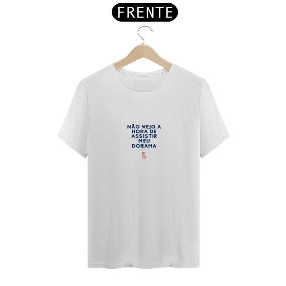 Camiseta Não vejo a hora de assistir meu dorama