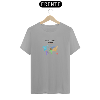 Nome do produto Camiseta Viajar é a minha terapia