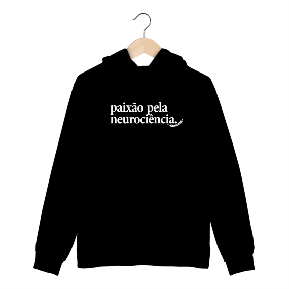 “Paixão Pela Neurociência” – Moletom NAS PREMIUM