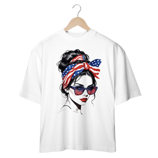 Nome do produtoCamiseta Oversized - American Girl