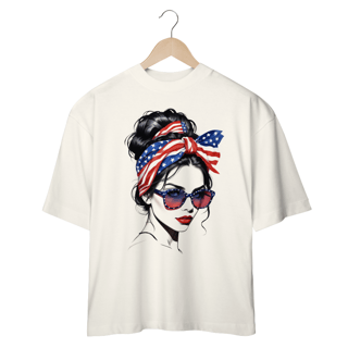 Nome do produtoCamiseta Oversized - American Girl