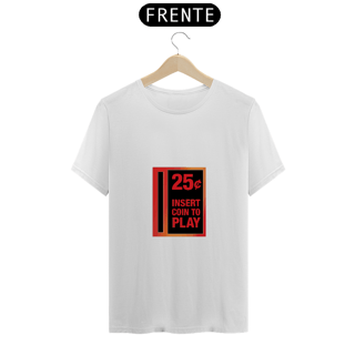 Nome do produto Camiseta Insert Coin