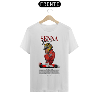 Nome do produto Camiseta Senna MP4/4 Branca