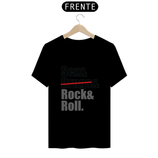 Nome do produto Camiseta Sex&Rock&Roll