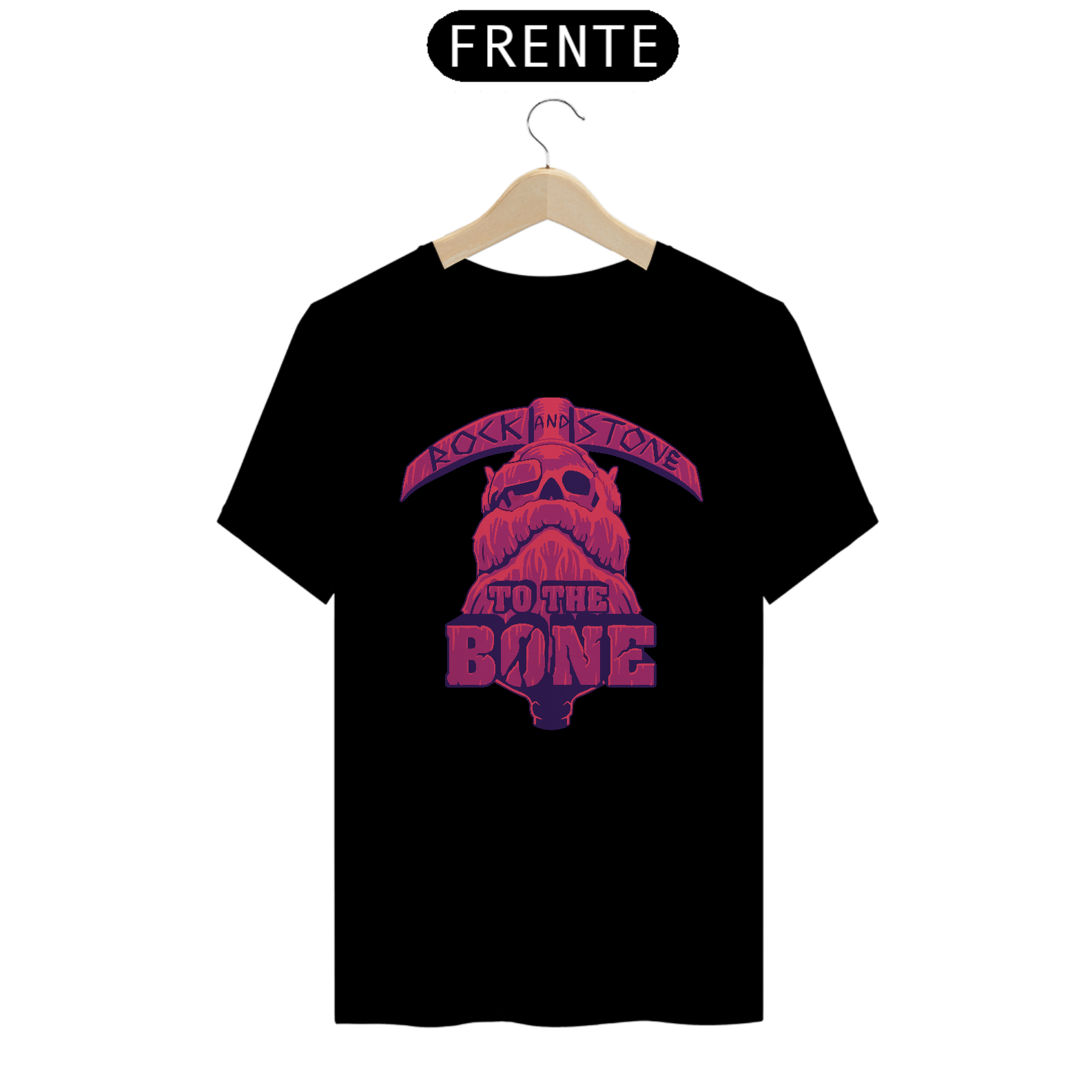 Camiseta Rock and Stone To The Bone
