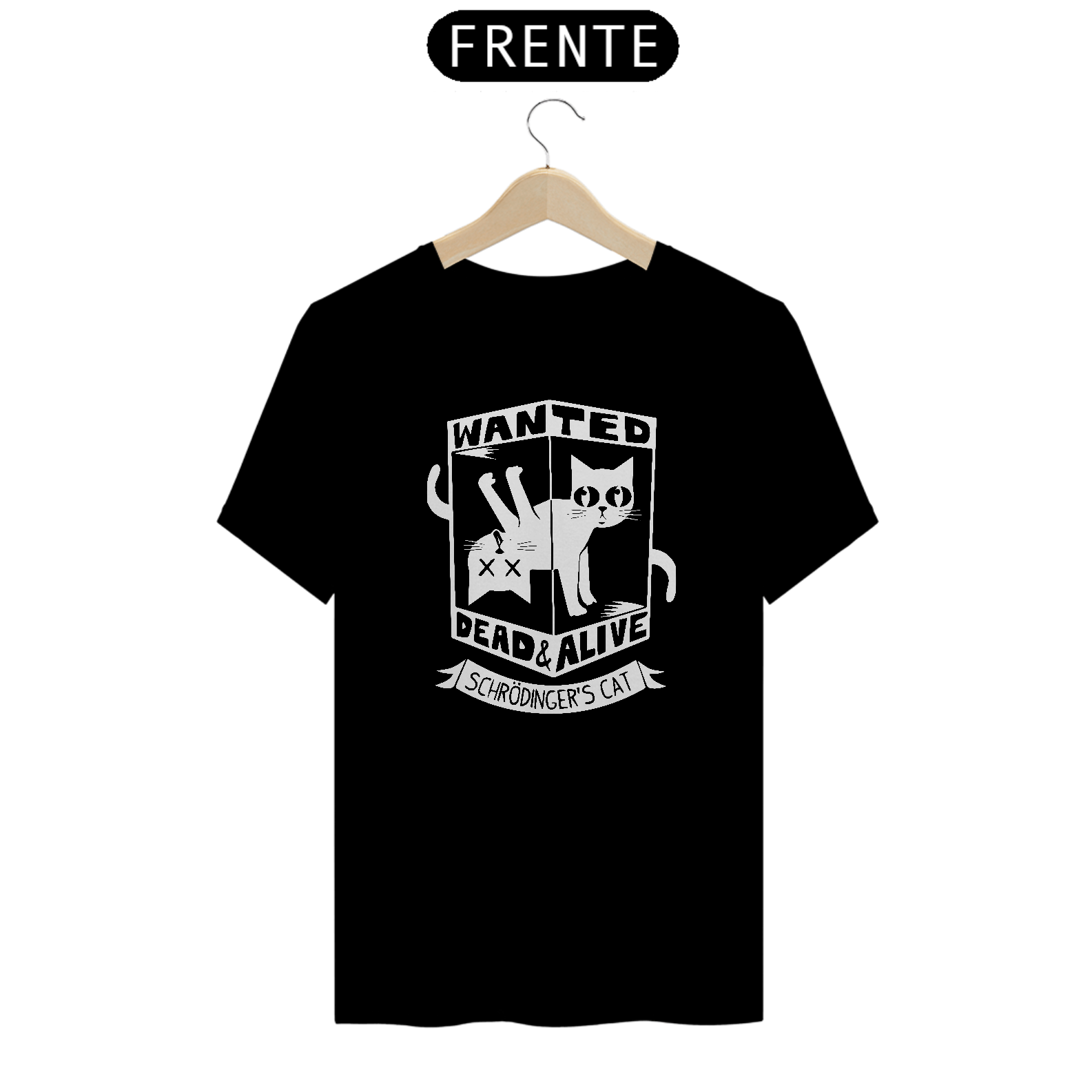 Camiseta Gato na caixa