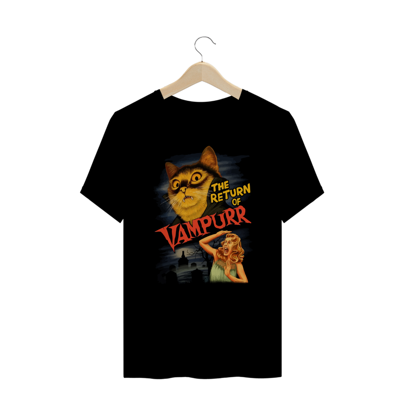 Camiseta Return of Vampurr - Plus Size