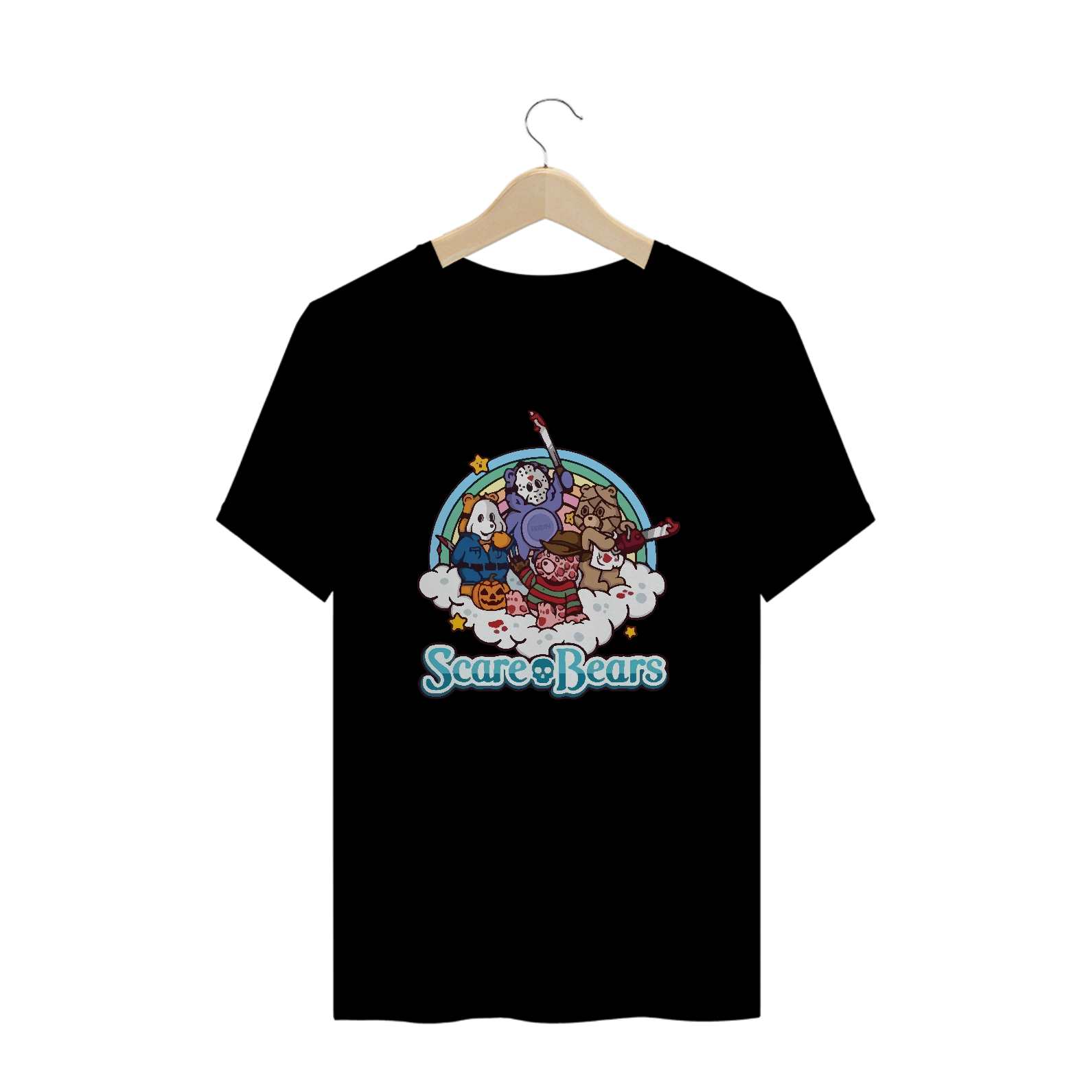 Camiseta Scare Bears - Plus Size