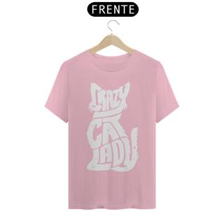 Nome do produto Camiseta Crazy Cat Lady